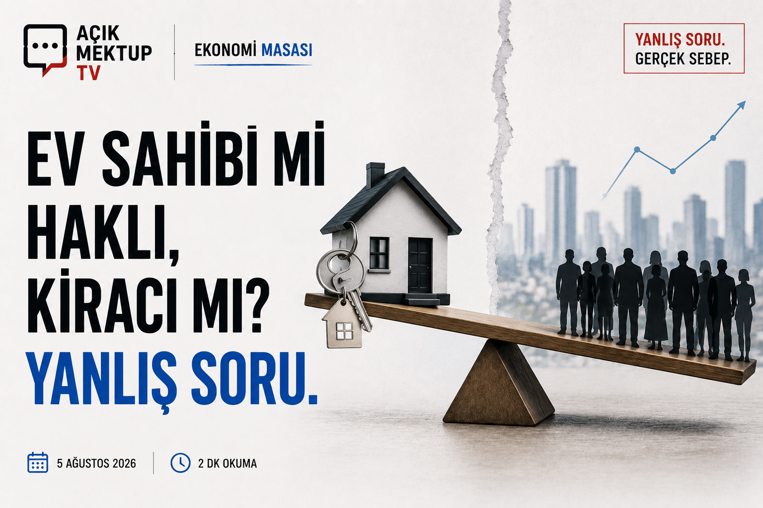 Ev Sahibi mi Haklı, Kiracı mı? Yanlış Soru.